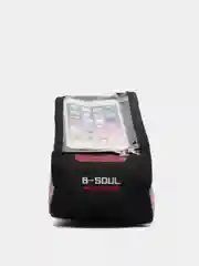 Красный велосипедная сумка на раму под смартфон. Велосумка B-Soul