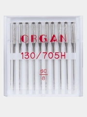 Иглы для швейных машин ORGAN Универсальные №60 10 шт. в пенале