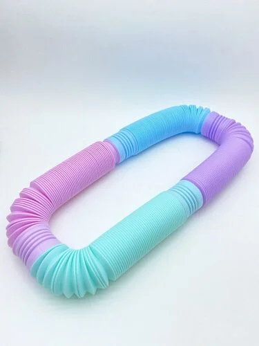 Бирюзовый трубка поп ит, Pop tubes, Поп ит трубка, Игрушка антистресс, Трубки MAX и стандартные