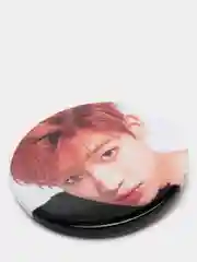 Серебряный значки BTS K-pop, большие 56мм, БТС