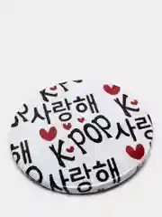 Индиго значки BTS K-pop, большие 56мм, БТС
