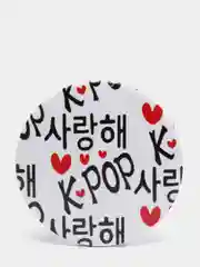 Индиго значки BTS K-pop, большие 56мм, БТС