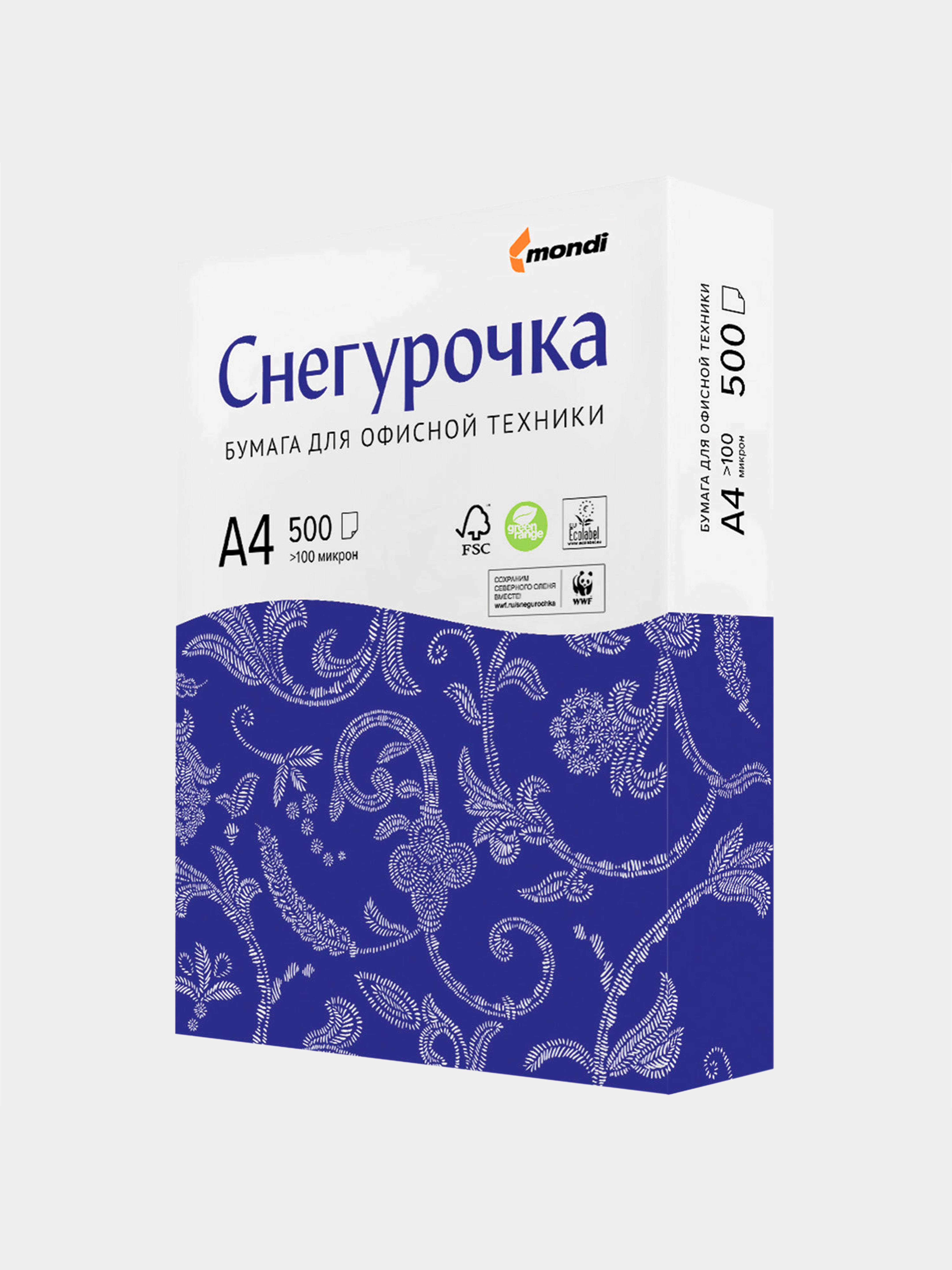 Бумага снегурочка 500 л