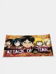 Зеленый плакаты аниме Атака Титанов, Моя геройская академия. Atack on Titan, Boku no Hero academia