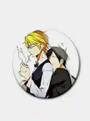 Белый значки по аниме Дюрарара (Durarara)