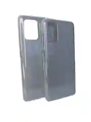 Серебряный чехол блестящий Huawei P40, накладка c блёстками Хуавей P 40