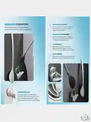 Ершик силиконовый для унитаза настенный