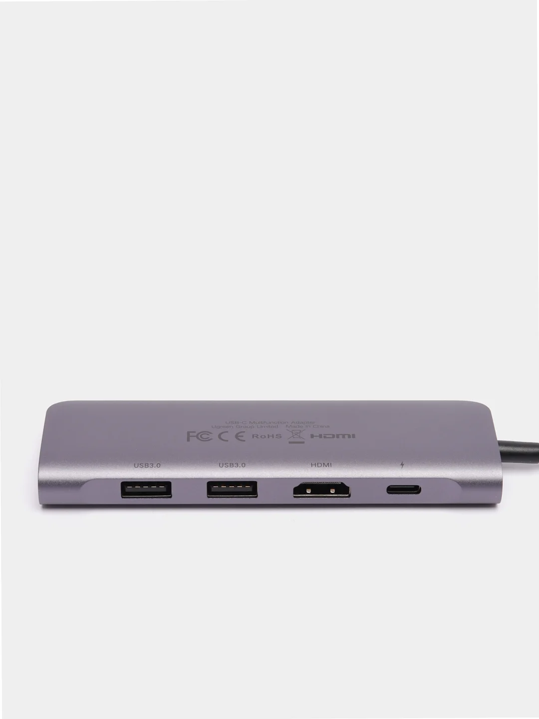 UGREEN. USB-концентратор Ugreen 5 в 1 (HUB), 2 x USB 3.0, SD/TF, PD (70411)