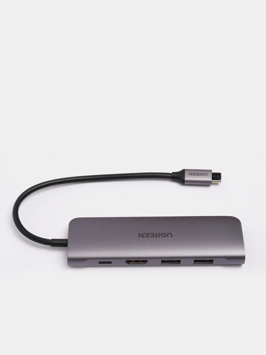 UGREEN. USB-концентратор Ugreen 5 в 1 (HUB), 2 x USB 3.0, SD/TF, PD (70411)