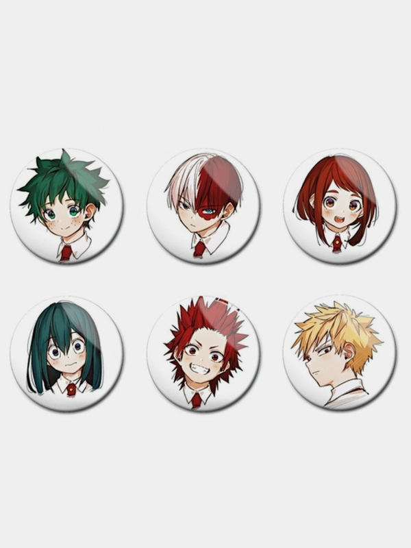 Значки аниме Моя геройская академия, Boku no Hero Academia