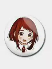 Белый значки аниме Моя геройская академия, Boku no Hero Academia