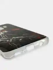 Багровый чехол Samsung Galaxy S9, Самсунг Галакси С9 силиконовый с рисунком
