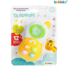 Музыкальная игрушка Телефон, свет, звук, 12 мелодий