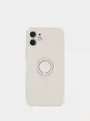 Слоновая кость чехол с кольцом для iPhone 12 Pro, 12, 12 mini, 11, XR