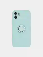 Бирюзовый чехол с кольцом для iPhone 12 Pro, 12, 12 mini, 11, XR