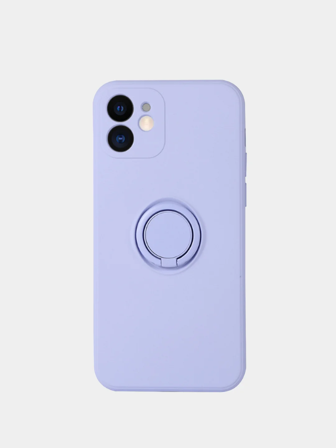 Лавандовый чехол с кольцом для iPhone 12 Pro, 12, 12 mini, 11, XR