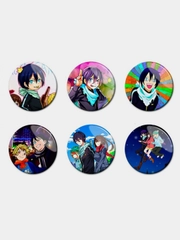 Значки по мотивам аниме Бездомный Бог (Noragami)