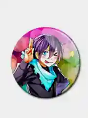 Багровый значки по мотивам аниме Бездомный Бог (Noragami)