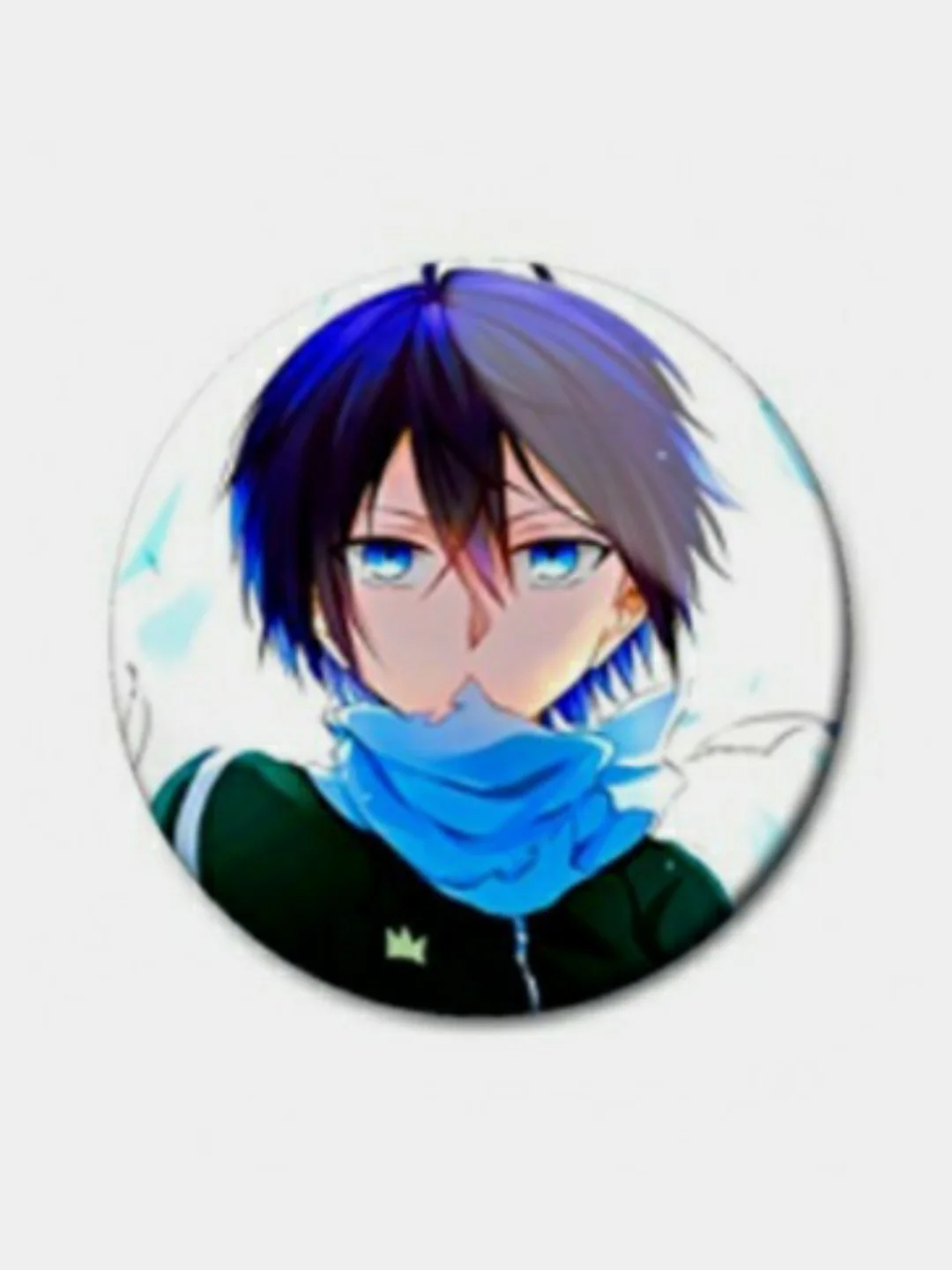 Горчичный значки по мотивам аниме Бездомный Бог (Noragami)