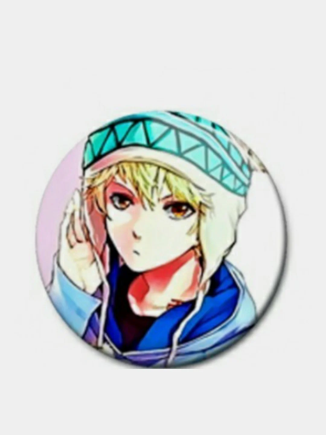 Красный значки по мотивам аниме Бездомный Бог (Noragami)