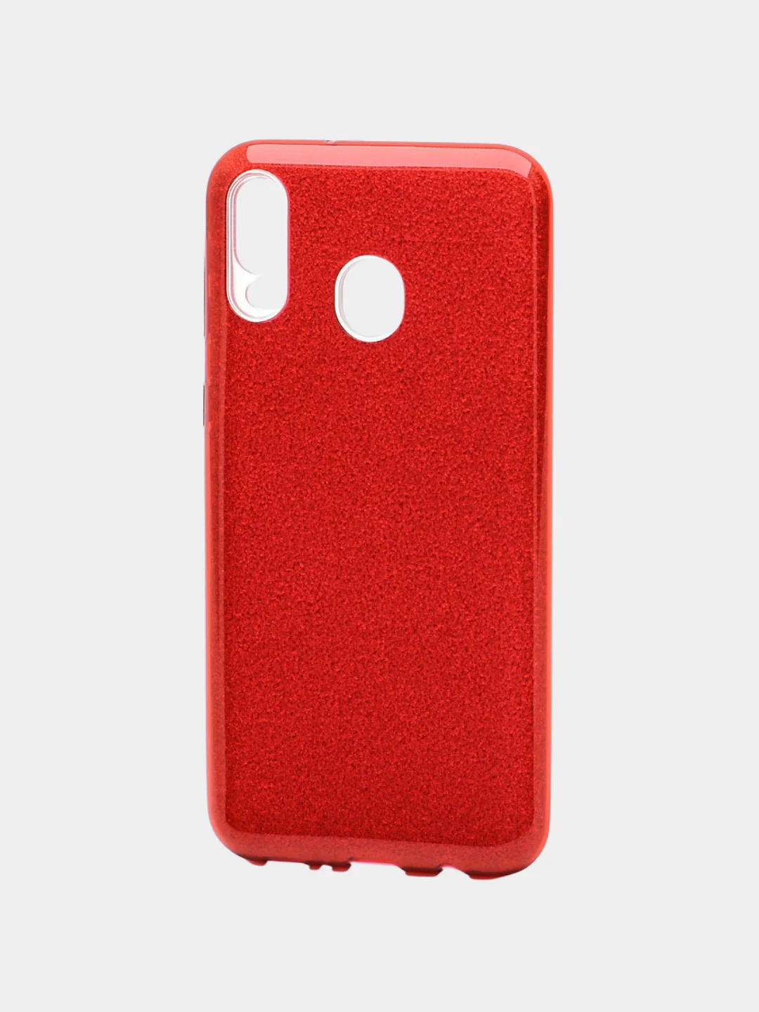 Красный чехол SC097 БЛЕСТКИ для Samsung Galaxy A10s (A107)
