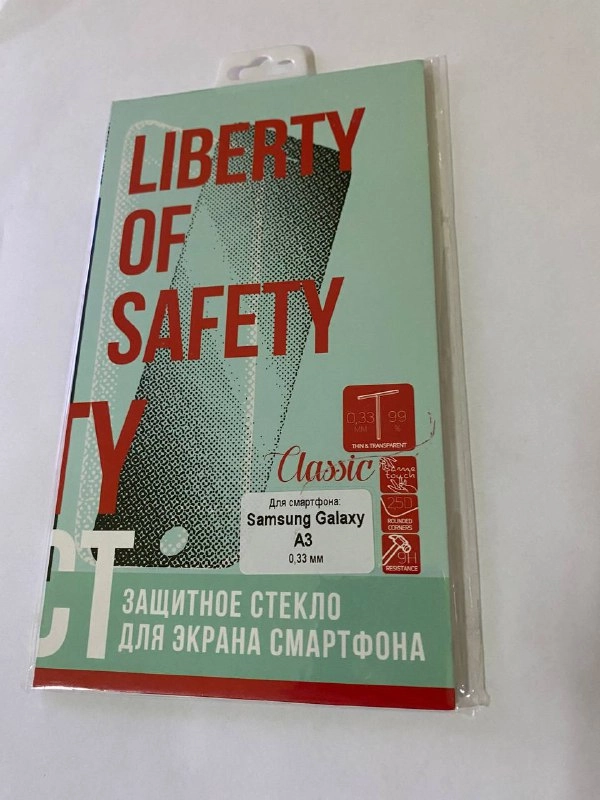 Защитное стекло для смартфона Samsung Galaxy A3