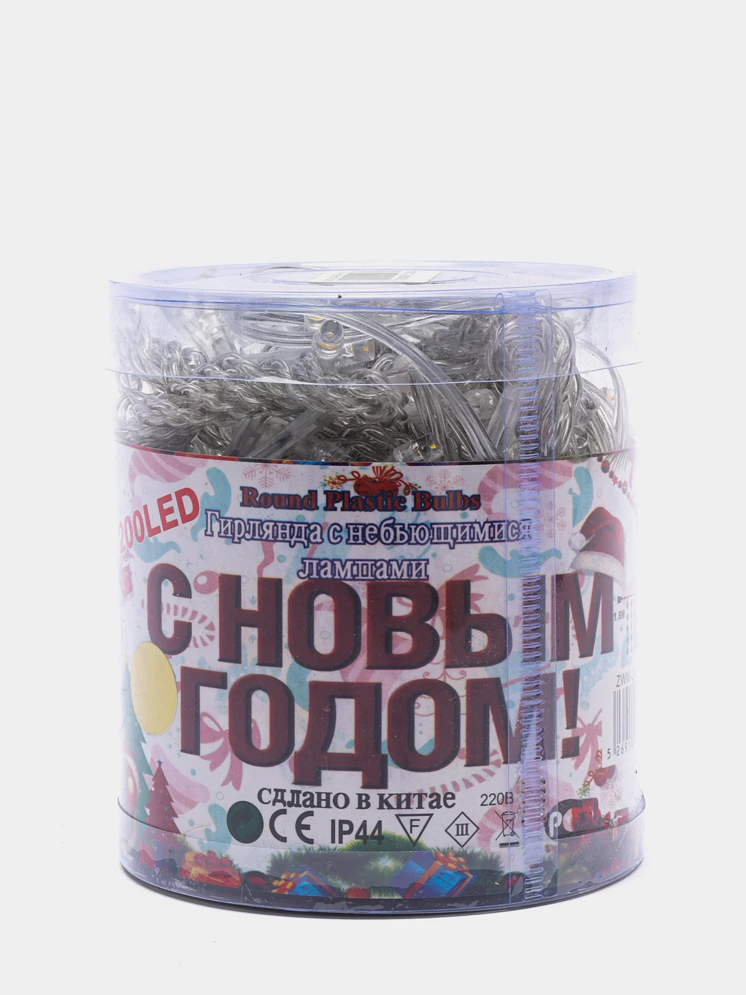 Гирлянда-штора, светодиодная, теплый белый свет, удлинитель для гирлянды