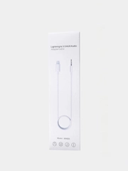 Адаптер кабель переходник AUX / Lightning Mini Jack 3.5 мм MH025
