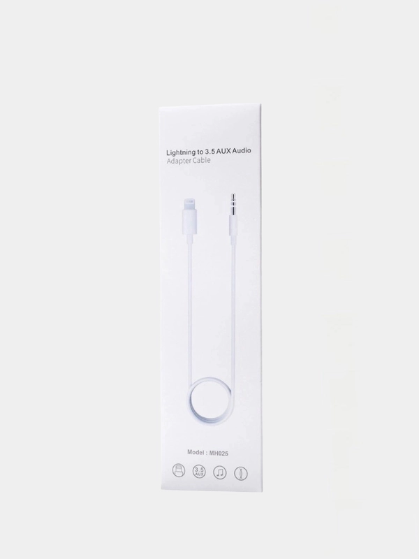 Адаптер кабель переходник AUX / Lightning Mini Jack 3.5 мм MH025