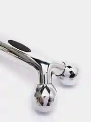 Серебряный лифтинг-массажер для лица и тела 3D Massager, роликовый