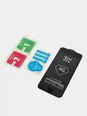 Черный матовое AG закалённое стекло для iPhone анти-отпечатков пальцев