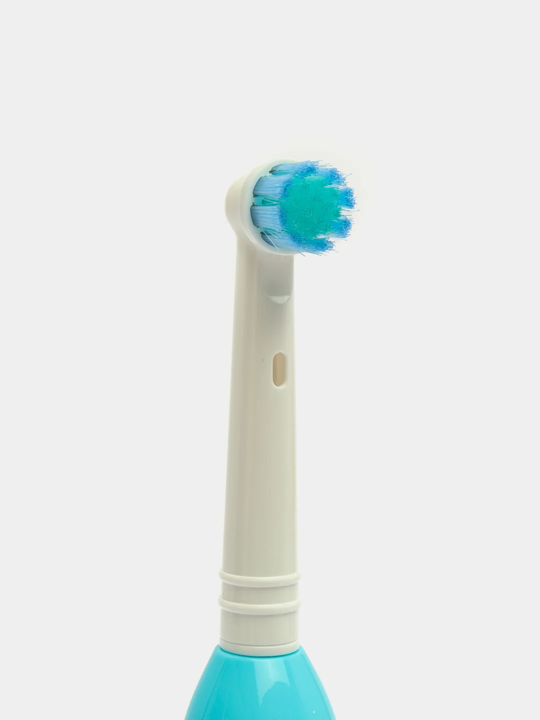 Детская электрическая зубная щетка PECHAM Kids Sonic Blue, 2 насадки, 2 батарейки АА в комплекте