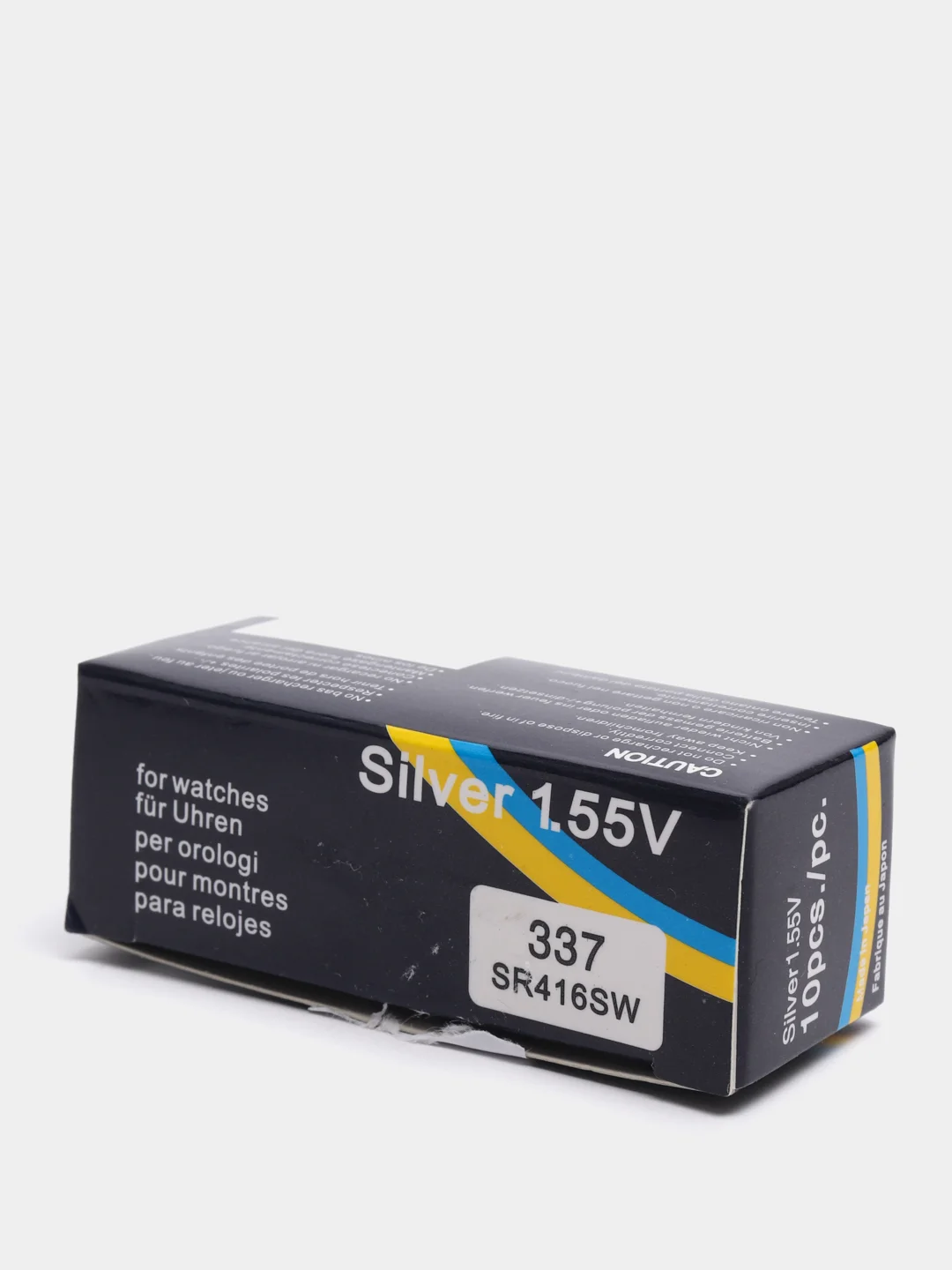 Батарейка Nano City (337) sr416sw под микронаушник. Для часов. Для микронаушников.