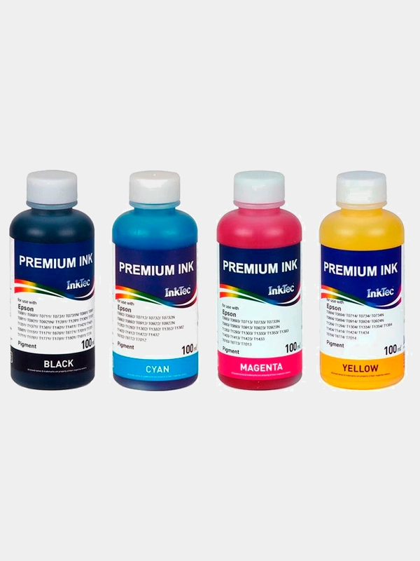 Чернила InkTec E0013 для принтеров Epson Pigment 100ml