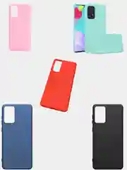Чехол силиконовый для Samsung Galaxy A52