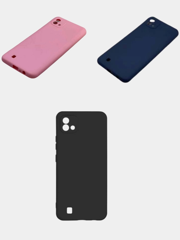 Чехол силиконовый для Realme С20,С12,С25,С21,Realme 8/8 Pro,Realme 8i