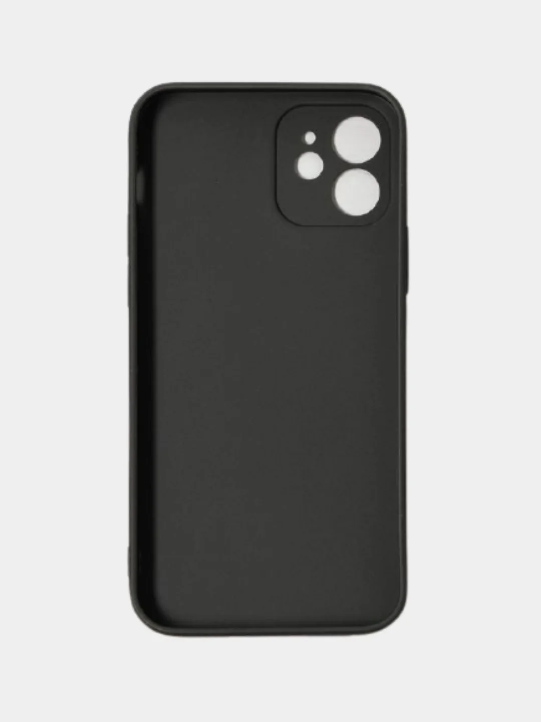 Красный чехол для iPhone 12 силиконовый с покрытием Soft Touch