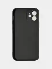 Красный чехол для iPhone 12 силиконовый с покрытием Soft Touch