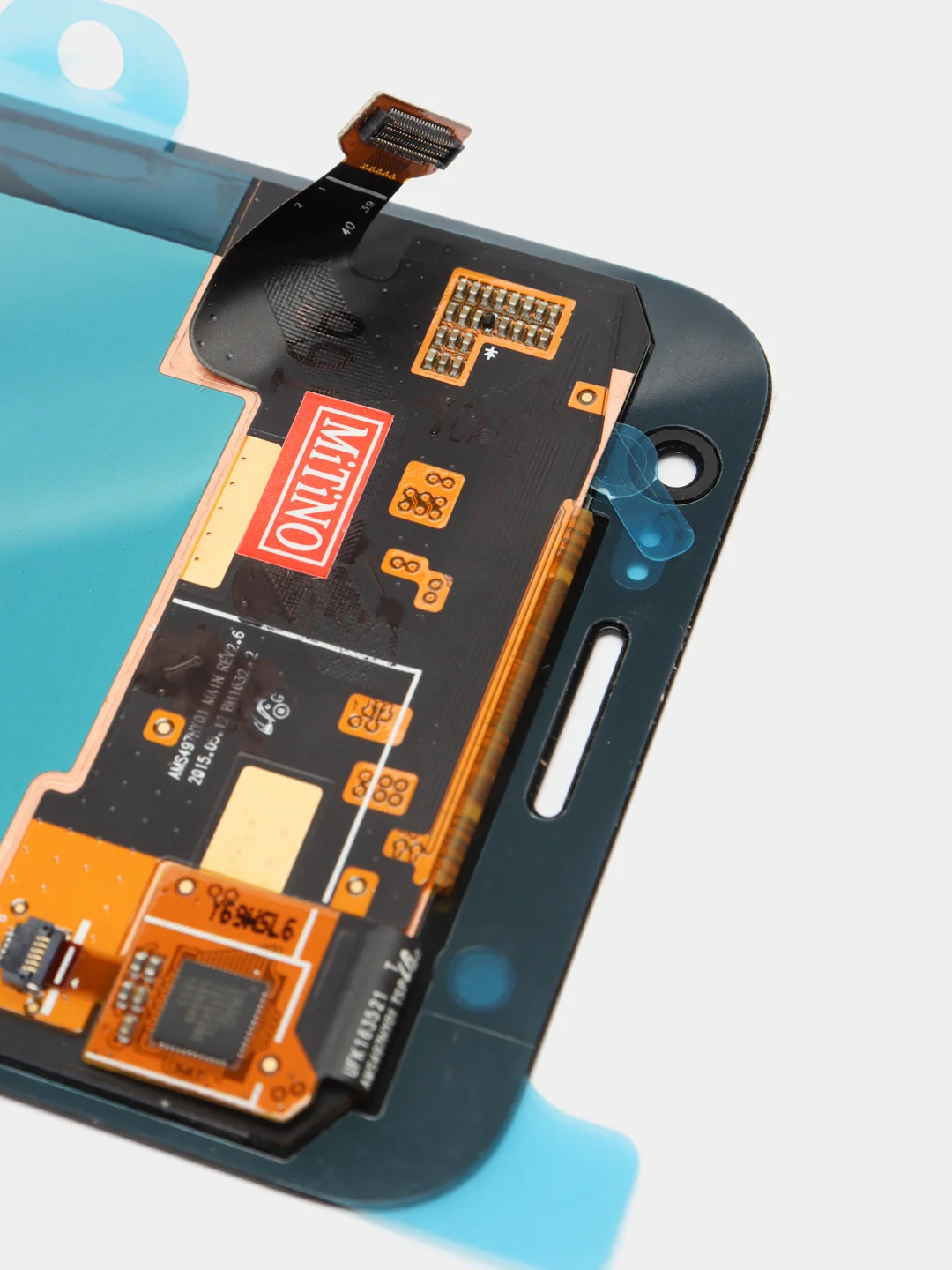 Дисплей Samsung J500H в сборе с черным тачскрином GH97-17667B