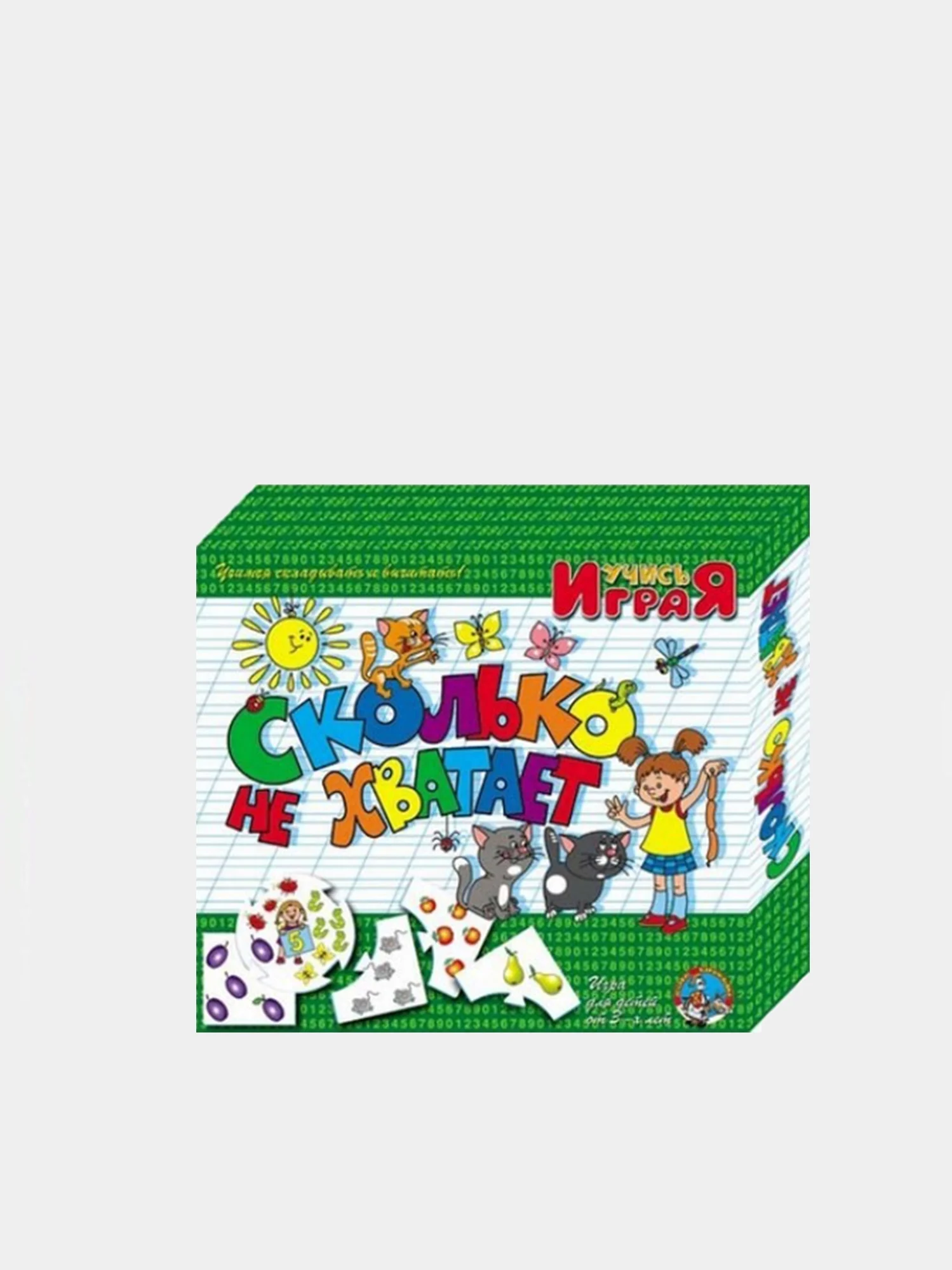 Коралловый настольная игра для детей "Учись играя" в коробке