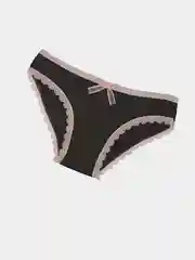 Черный трусы женские молодежные