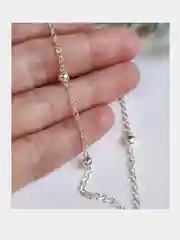 Чокер на шею под серебро