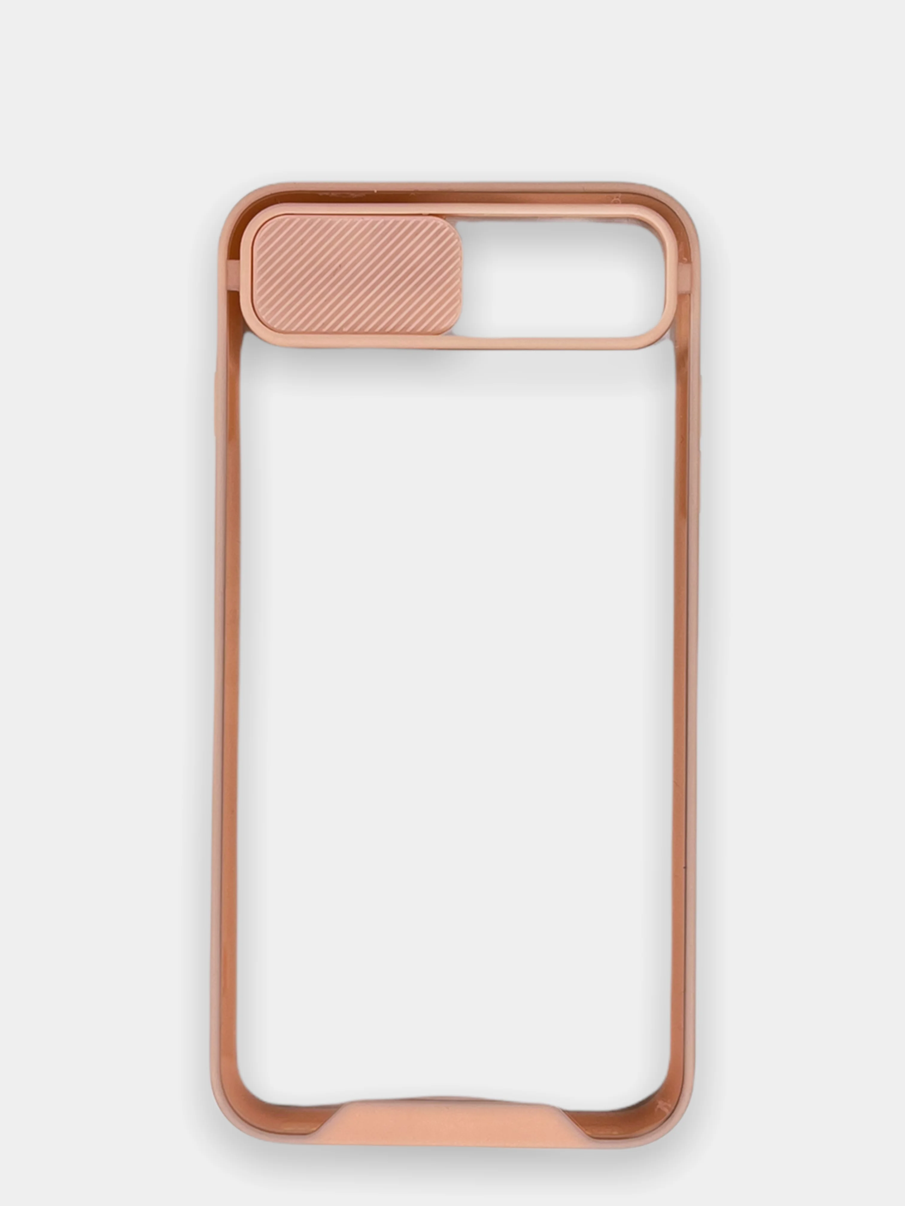 Конфетный чехол iPhone 7 Plus, 8+ пластиковый, прозрачный, с защитой камеры
