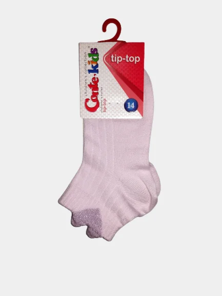 Хлопковые носки TIP-TOP с сияющим пикотом "Сердечко",19С-191СП