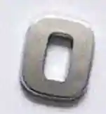 Марсала 3d Наклейка на авто "Буквы, цифры, знаки"