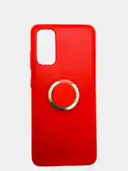 Красный чехол для Samsung Galaxy с кольцом-держателем S20, S20 Ultra, S20 FE, S20 Plus