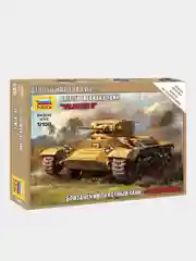 Модель сборная из пластика 1:100 Танк  пехотный Mk.III WWII "Valentine II" GB