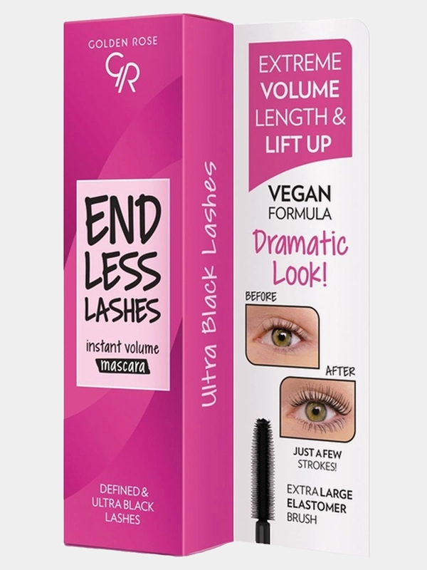 Тушь для ресниц Golden Rose Endless Lashes Instant Volume 13мл