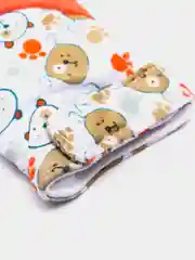 Коралловый прорезыватель рукавичка, варежка грызунок силиконовый для детских зубов, на липучке