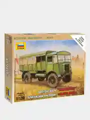 Модель сборная из пластика 1:100 Средний артиллерийский тягач AEC "Matador" O853 WWII GB